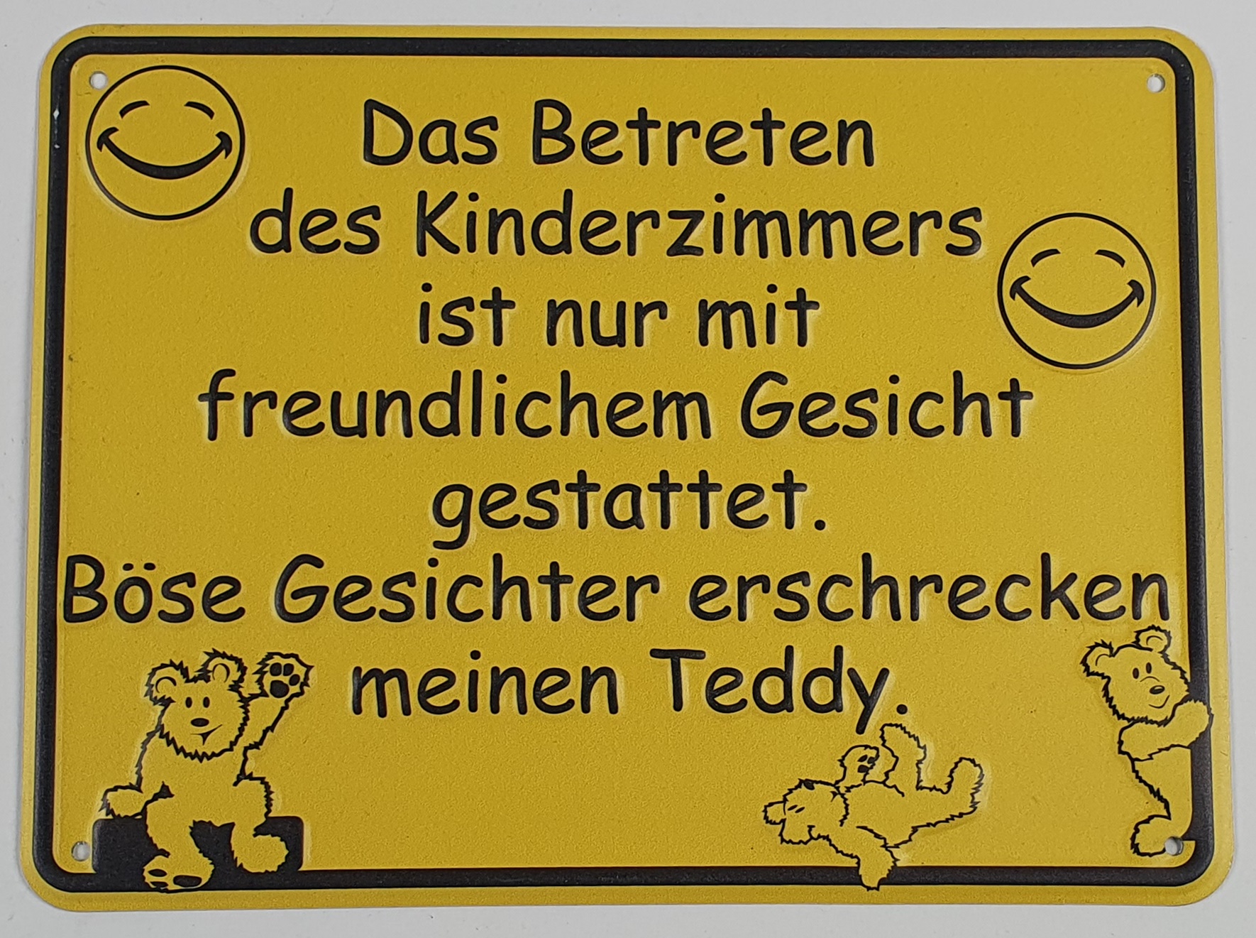 schild-kinderzimmerQucmsjXHnh51O Aluminium Schild Kinderzimmer Alu Humor Metallschild