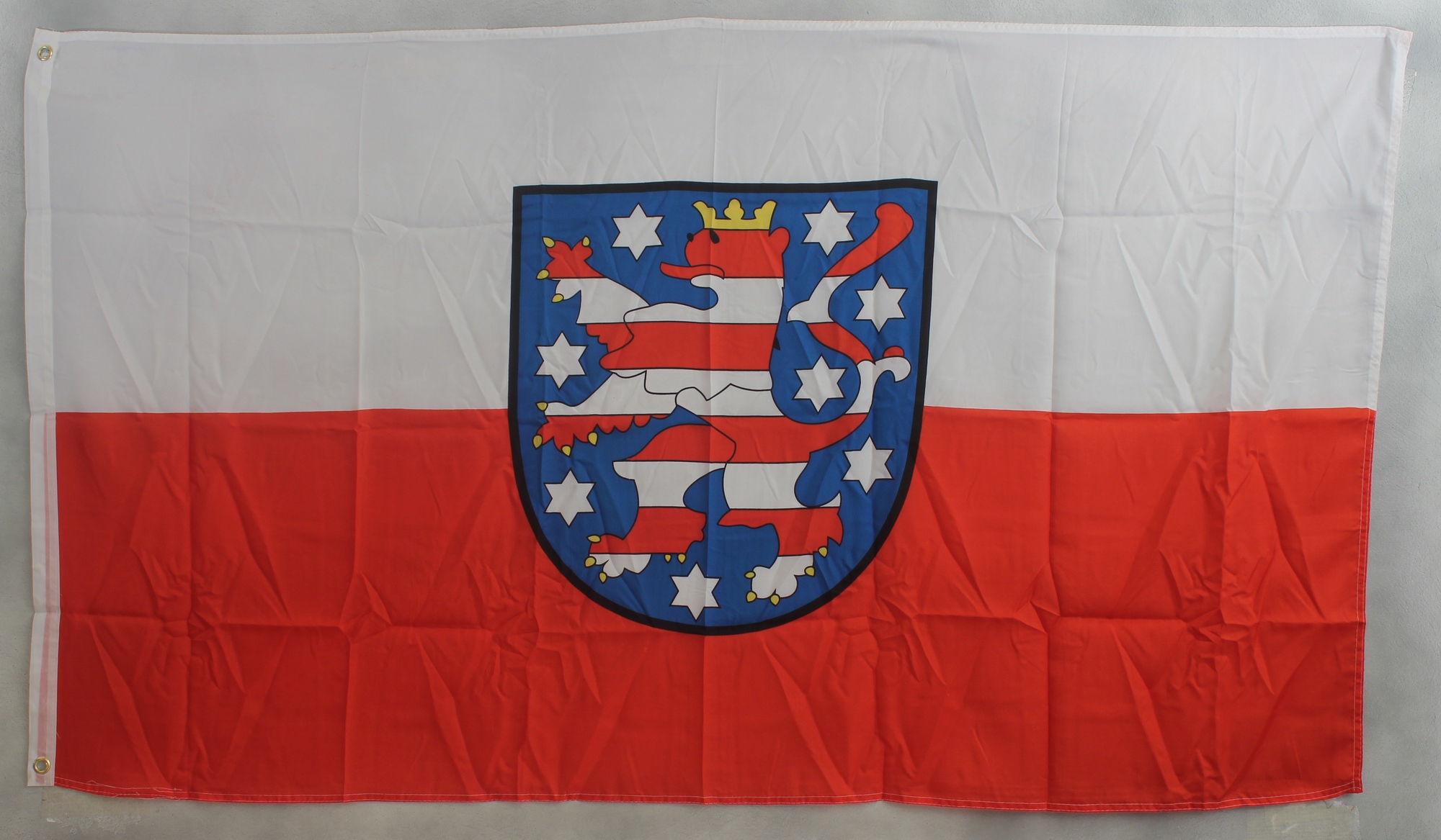 flagge-thueringen Thüringen Flagge Großformat 250 x 150 cm wetterfest