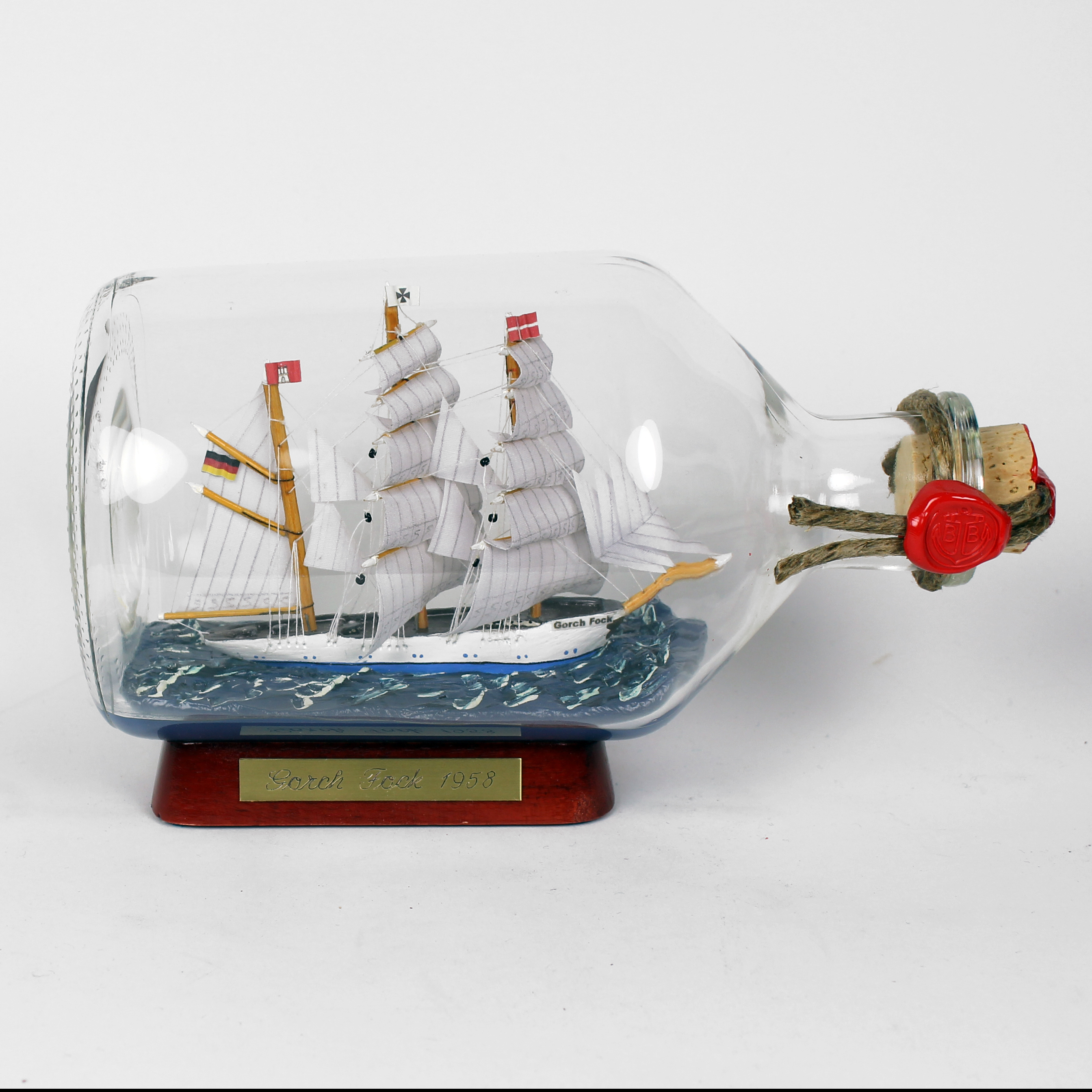 Buddelschiff Gorch Fock 1 Liter Buddelschiff Gorch Fock 1 Liter