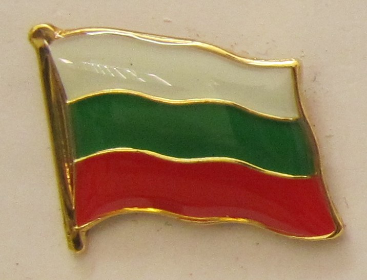 pin_flagge_bulgarien Pin Anstecker Flagge Fahne Bulgarien Nationalflagge Flaggenpin Button Badge Flaggen Clip Anstecknade
