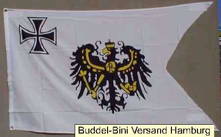 Flagge Fahne Top-Flagge Großsegler Preussen
