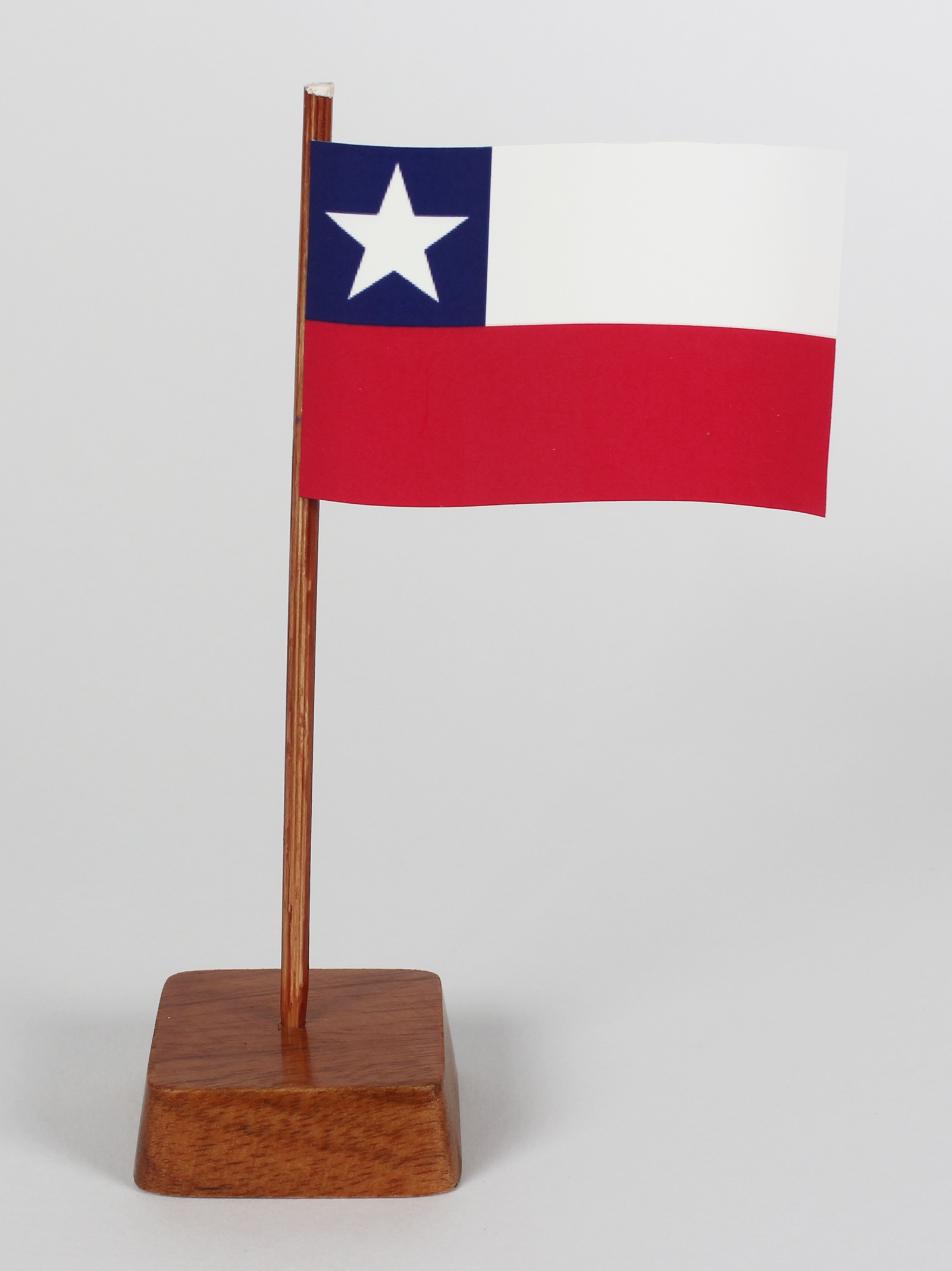 mini-tischflagge-chile-v Mini Tischflagge Chile Höhe 13 cm Tischfähnchen