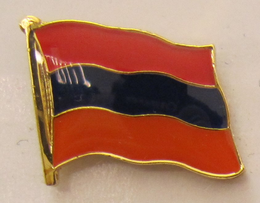 pin_flagge_armenien Armenien Pin Anstecker Flagge Fahne Nationalflagge