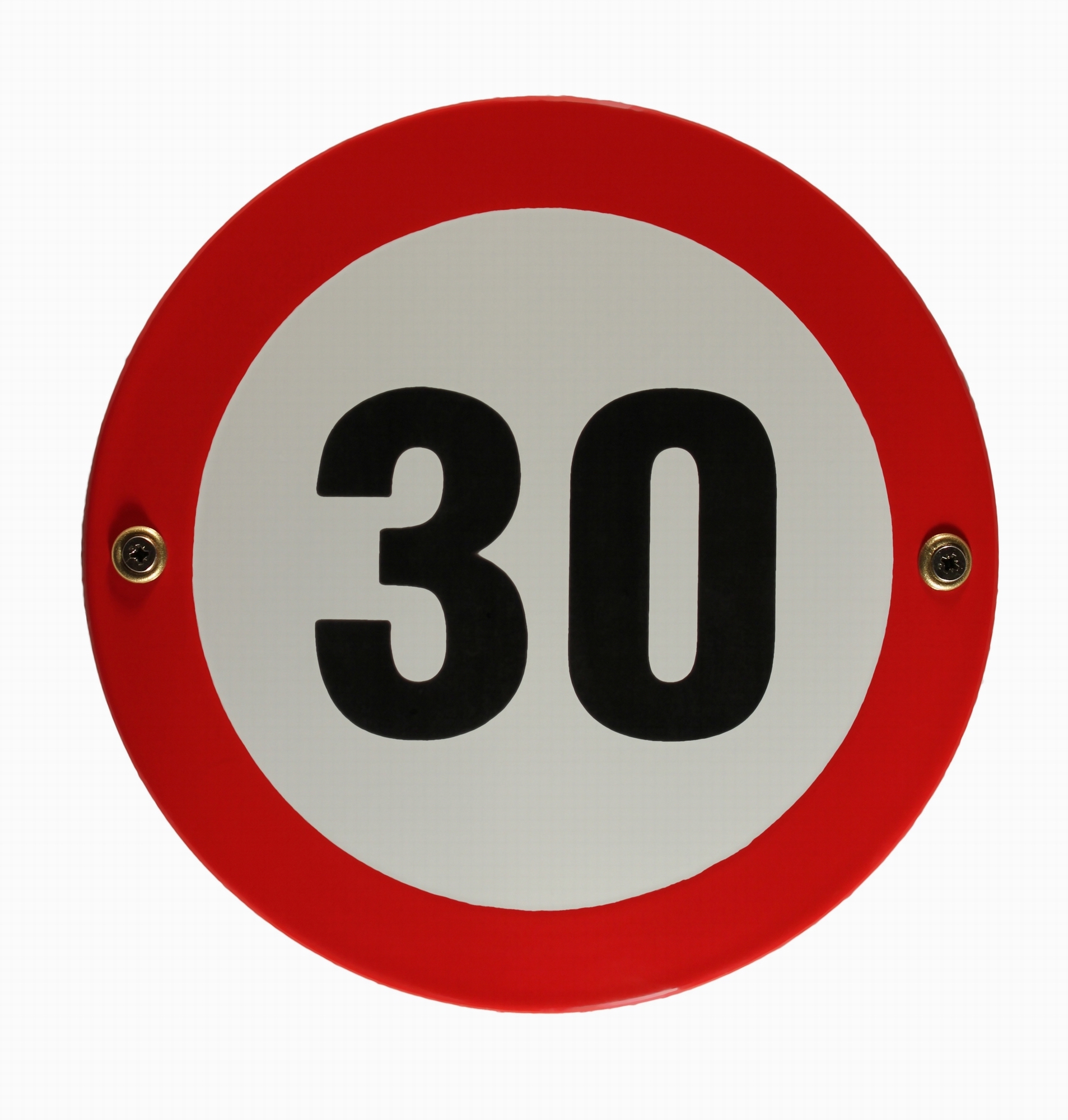 verkehrszeichen-tempo-30-schild Emaille Schild Tempo 30 Verkehrszeichen Verkehrsschild Geburtstagsschild Emailleschild Verbotsschild