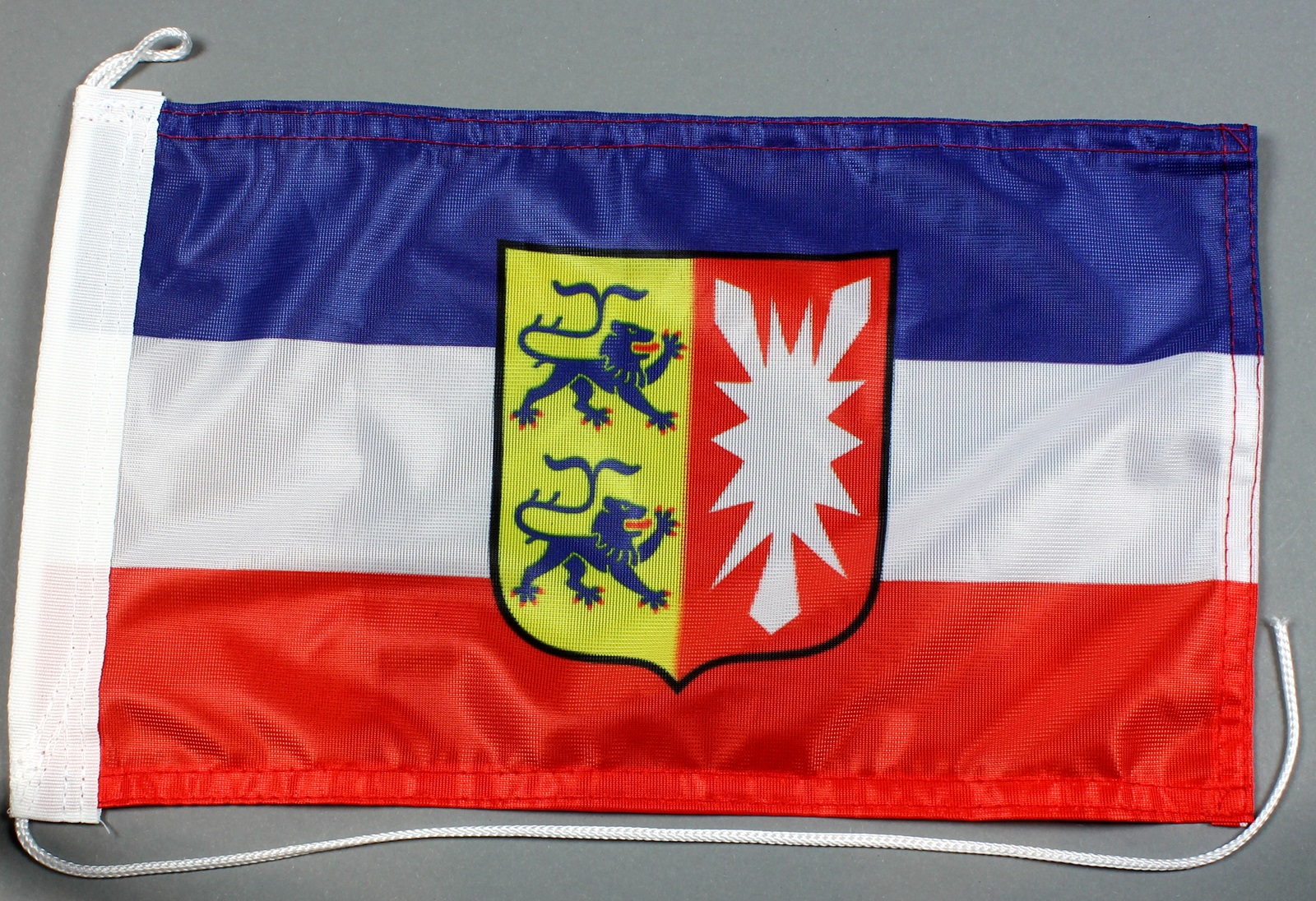 Bootsflagge : Schleswig Holstein 30x20 cm Motorradflagge