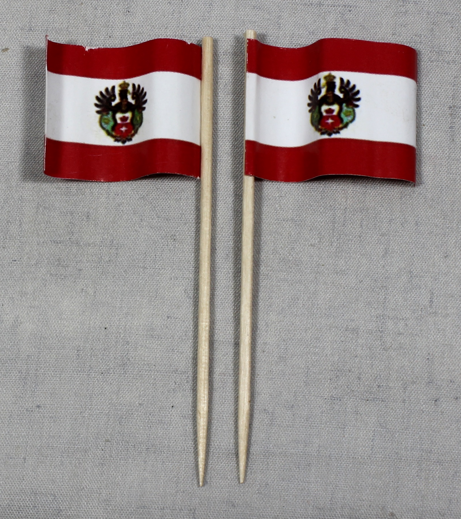 Party-Picker Flagge Königsberg Ostpreussen Papierfähnchen in Spitzenqualität 50 Stück Beutel
