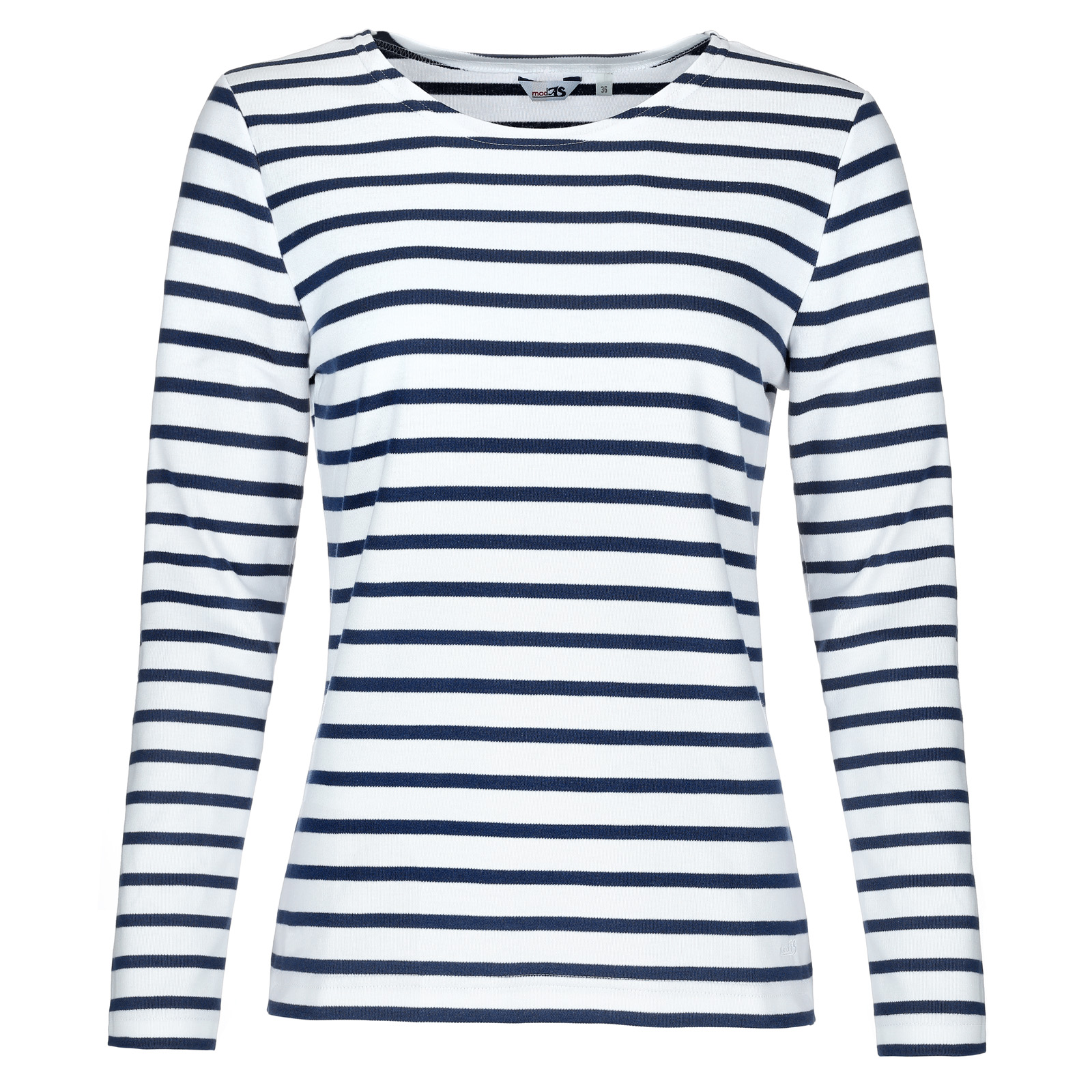 Bretonisches Langarmshirt Damen gestreift Longsleeve Bretonisches Langarmshirt Damen gestreift Longsleeve