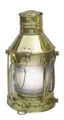 Ankerlampe-32cm Ankerlampe Schiffslampe elektrisch 32cm Messing