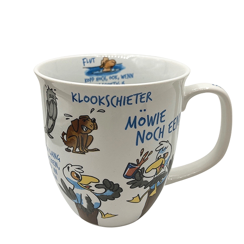becher-kuestengesabbel Maritimer Becher Küstengesabbel Klookschieter Dösbaddel Sprüche Tasse Kaffee Plattdeutsch