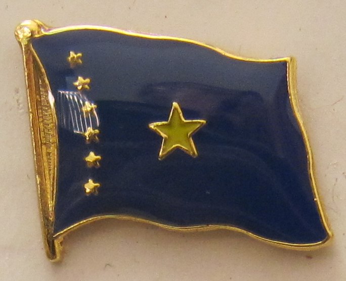Kongo Kinshasa alt Pin Anstecker Flagge Fahne Nationalflagge