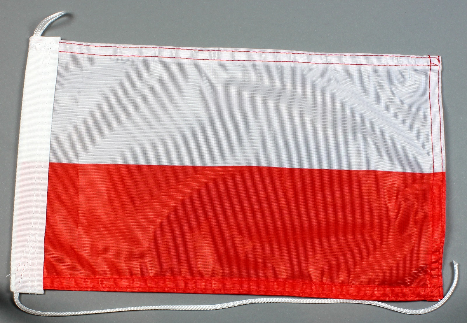 Bootsflagge : Polen 30x20 cm Motorradflagge