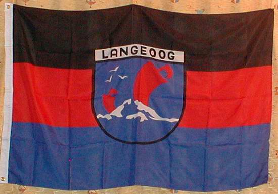 Flagge Fahne Langeoog Nordsee