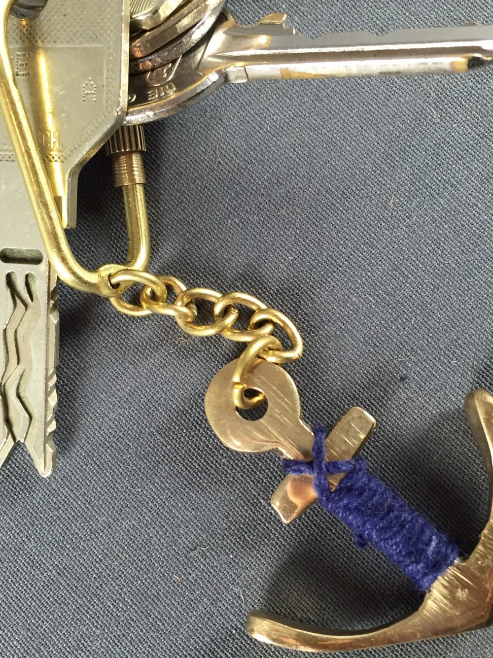 Schluesselanhaenger Anker Schluesselanhaenger Anker