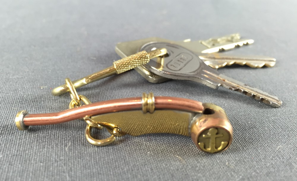 Schluesselanhaenger Bootsmannspfeife Schluesselanhaenger Bootsmannspfeife