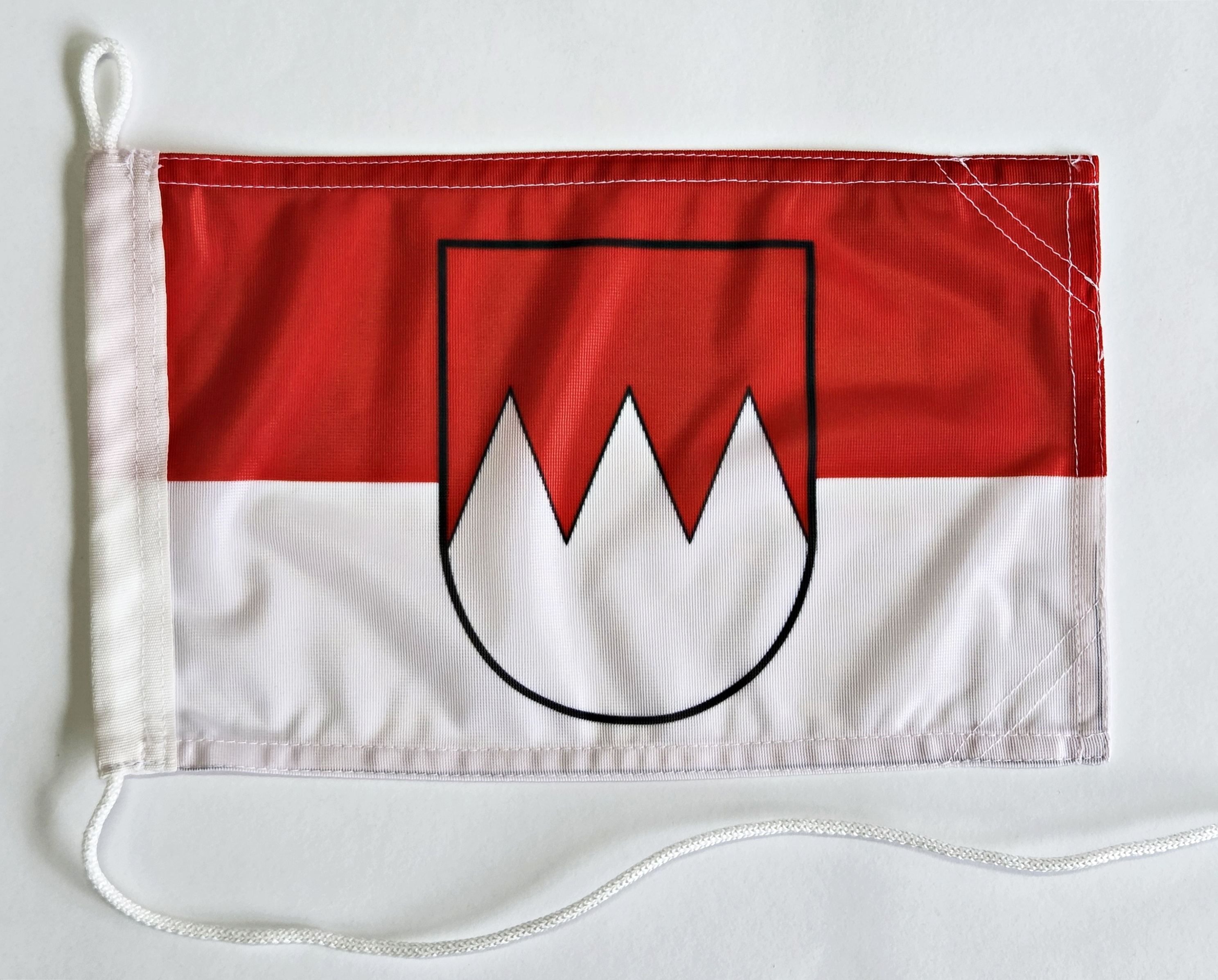 Bootsflagge : Franken 30x20 cm Motorradflagge