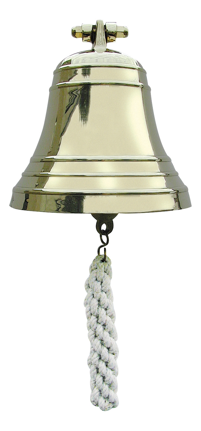 Glocke 150 mm Messing massiv Schiffsglocke