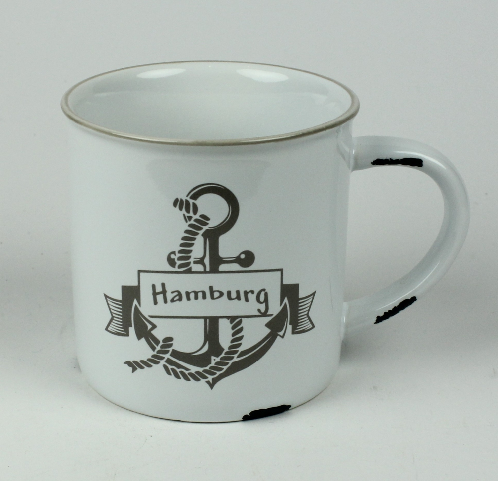 Rusty Becher Hamburg grau Rusty Becher Hamburg grau