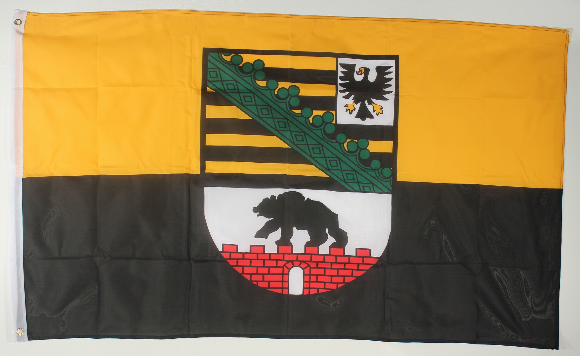 Sachsen-Anhalt Flagge Großformat 250 x 150 cm wetterfest