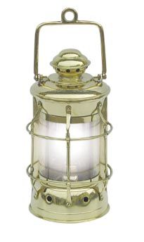 Nelson-Lampe Nelson-Lampe Schiffslampe elektrisch 28cm Messing Nelsonlampe