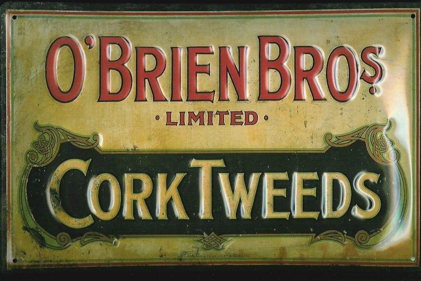 cork-tweeds-blechschild