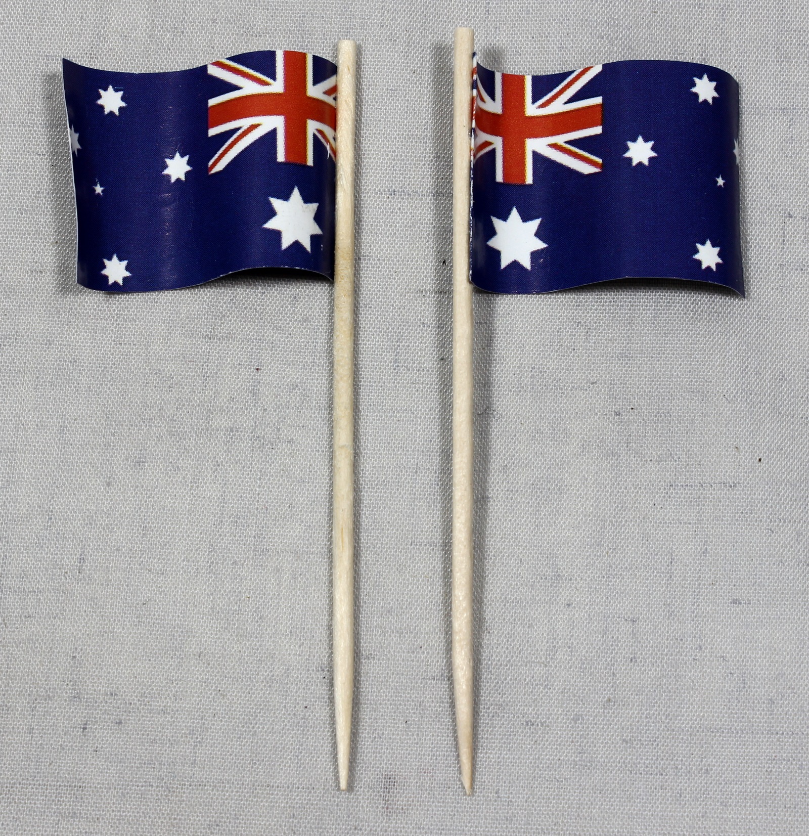 deko-picker-australien Party-Picker Flagge Australien Papierfähnchen in Spitzenqualität 50 Stück Beutel