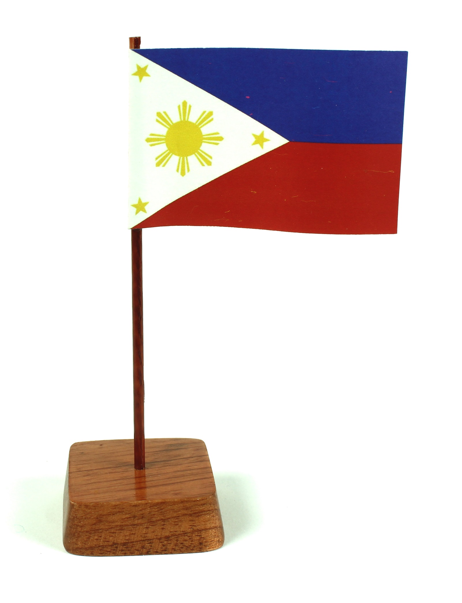 mini-tischflagge-philippinen-v Mini Tischflagge Philippinen Höhe 13 cm Tischfähnchen