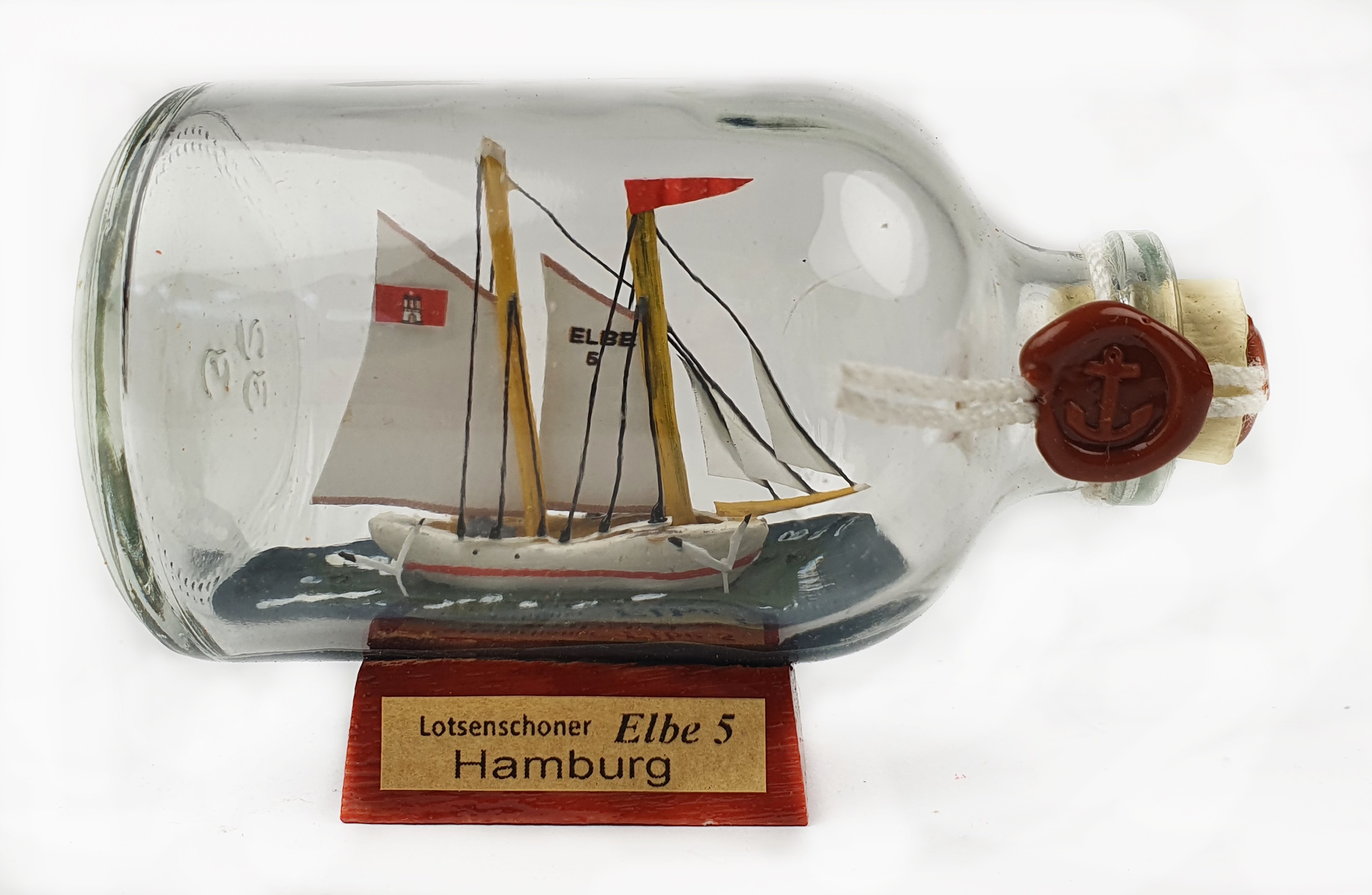 Buddelschiff Lotsenschoner Elbe 5 50ml Buddelschiff Lotsenschoner Elbe 5 50ml