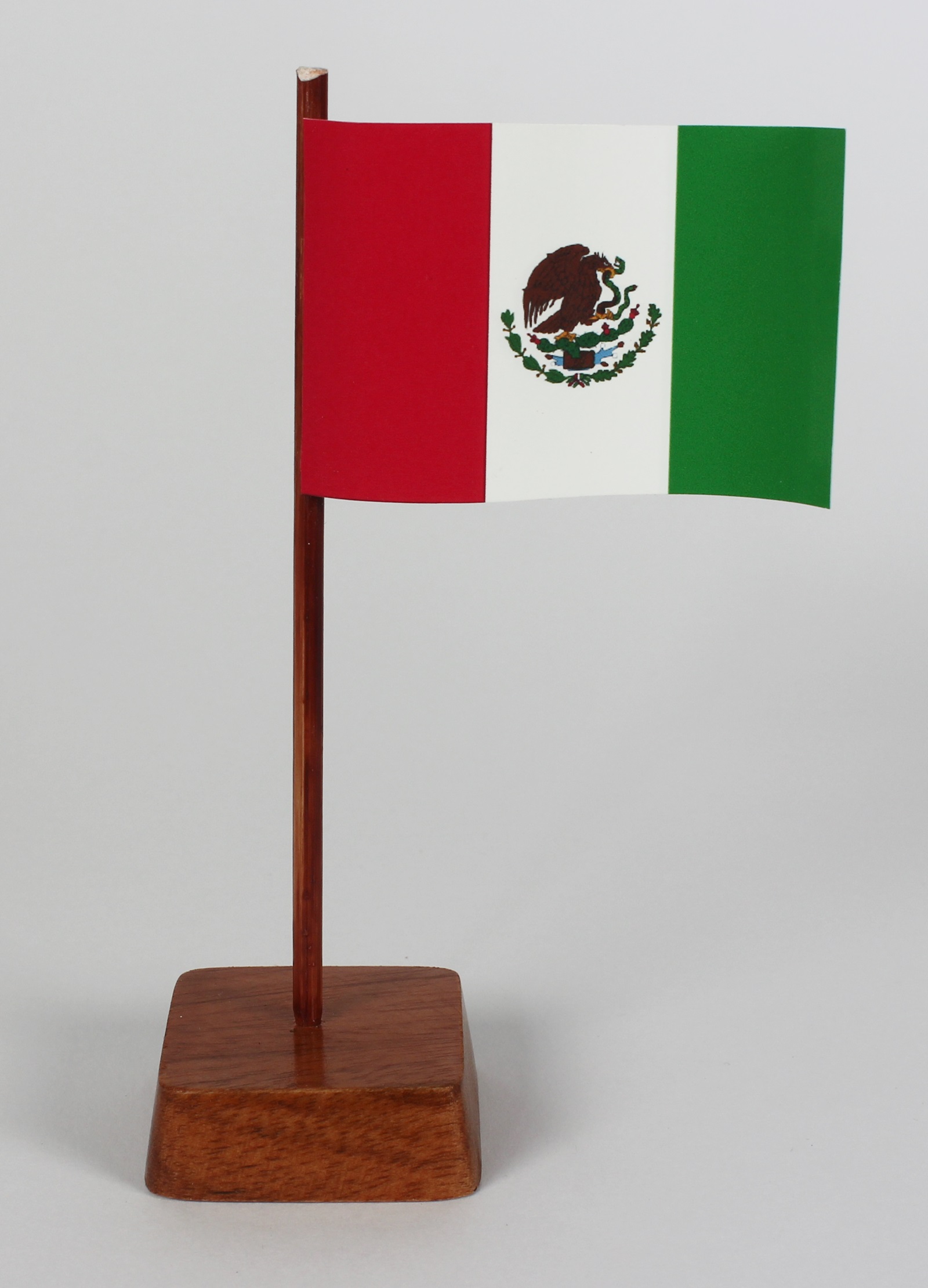 mini-tischflagge-mexiko-v Mini Tischflagge Mexiko Höhe 13 cm Tischfähnchen