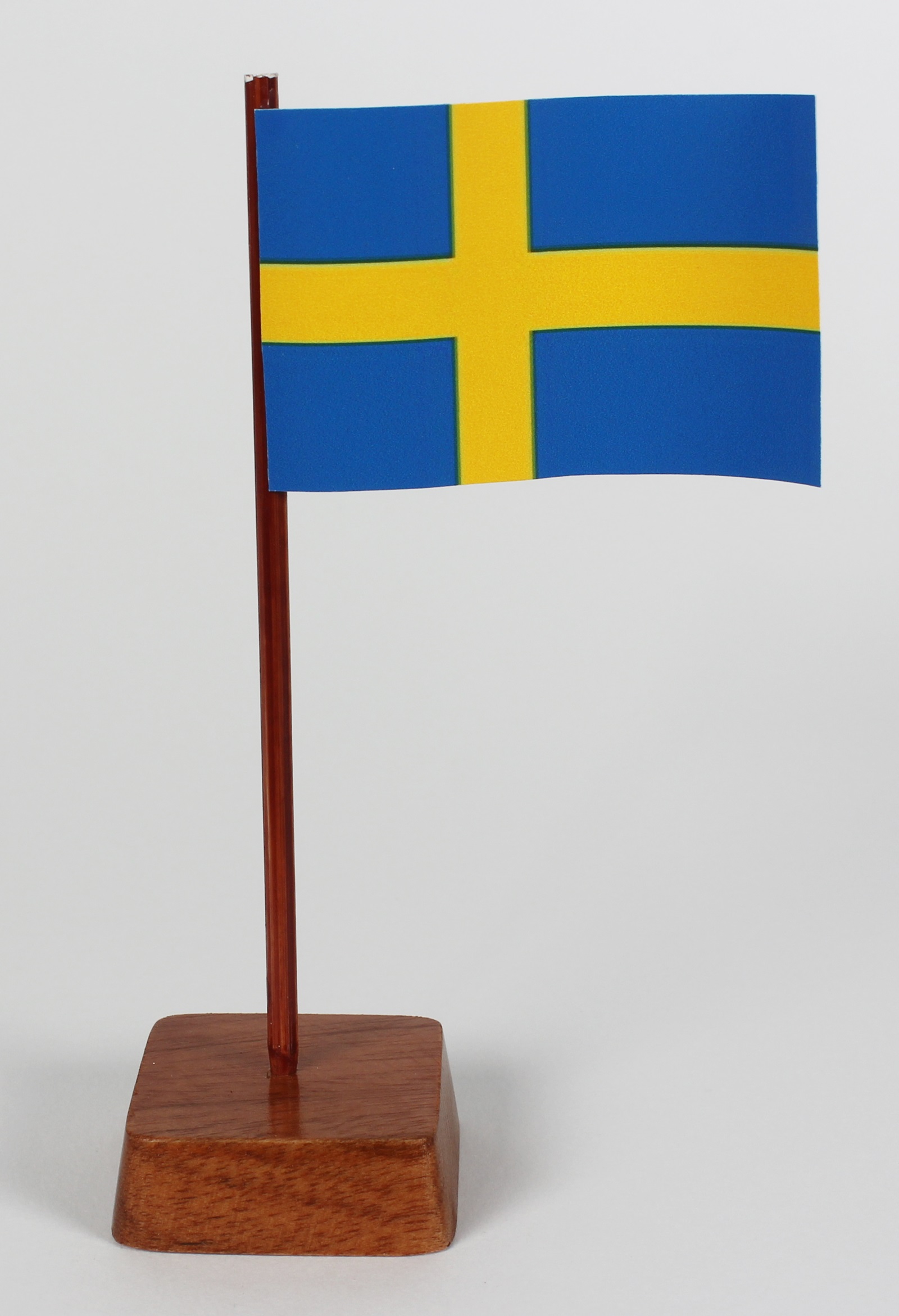 mini-tischflagge-schweden-v Mini Tischflagge Schweden Höhe 13 cm Tischfähnchen