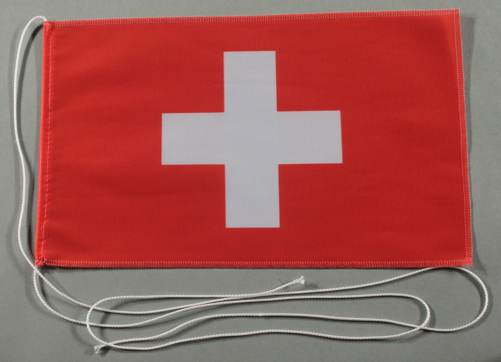959tischfahne-schweiz Tischflagge Schweiz Schweizerfahne 25x15 cm optional mit Holz- oder Chromständer Tischfahne Tischfäh