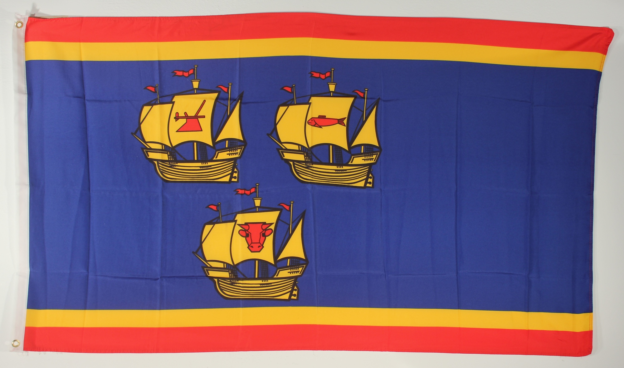 Flagge Fahne Kreis Nordfriesland Eiderstedt Nordsee