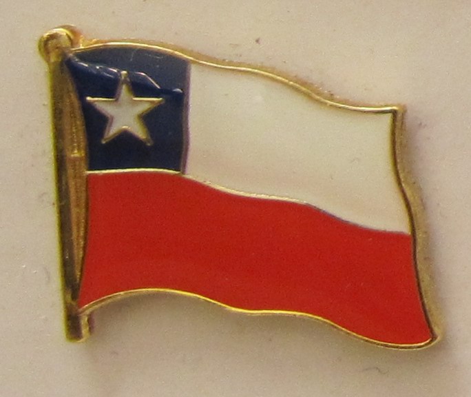 pin_flagge_chile Chile Pin Anstecker Flagge Fahne Nationalflagge