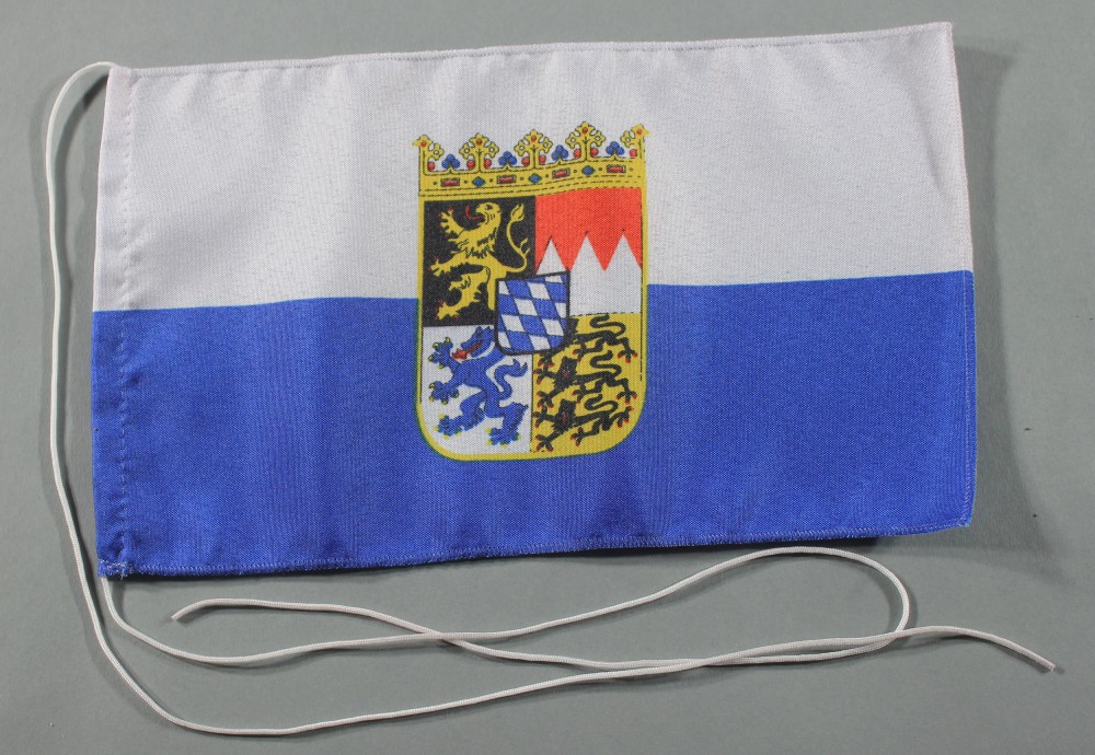 914tischfahne-bayern-landesflagge-ohne-raute Tischflagge Bayern Dienstflagge Landesflagge 25x15 cm optional mit Holz- oder Chromständer Tischfahn