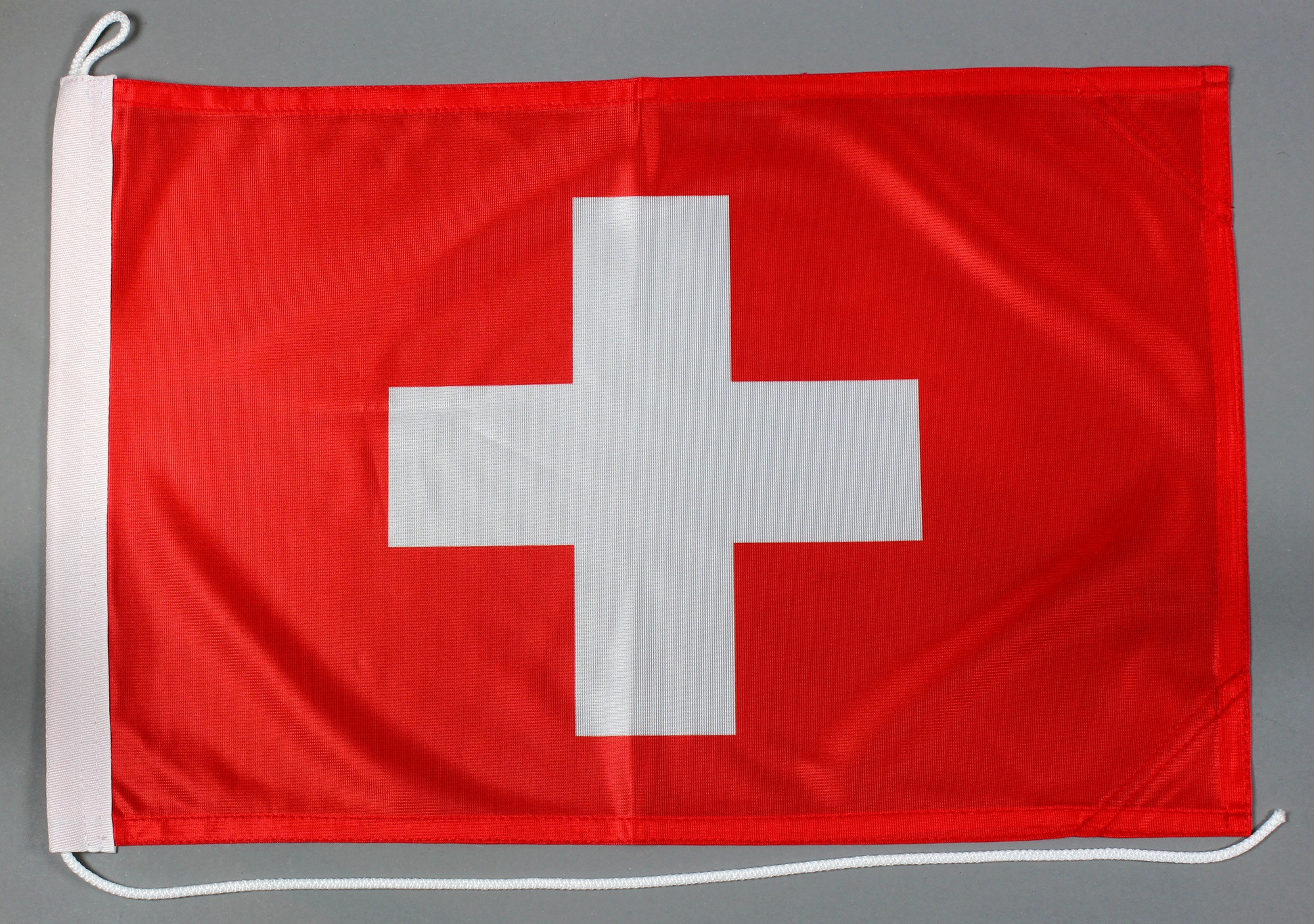 Bootsflagge Schweiz 30x45 cm Motorradflagge Bootsfahne