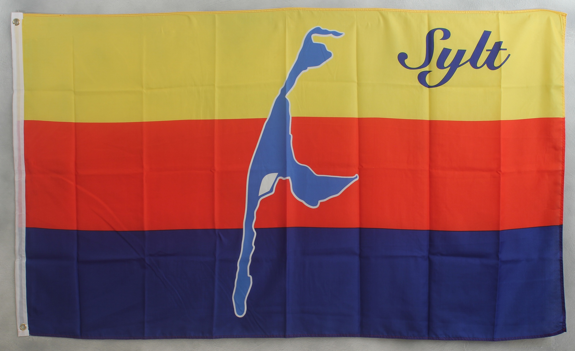 Flagge Fahne Sylt Nordsee Inselflagge
