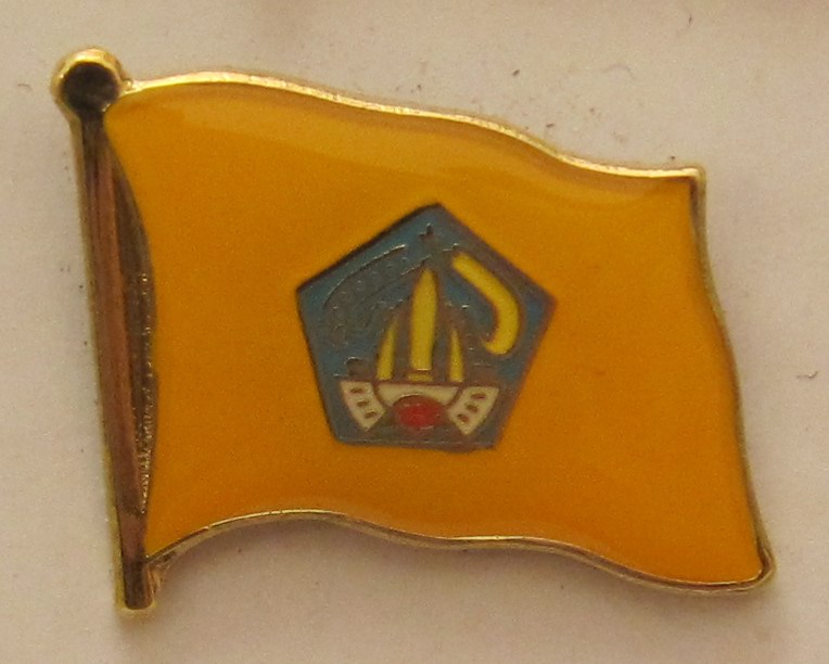 pin_flagge_bali Bali Pin Anstecker Flagge Fahne Inselflagge