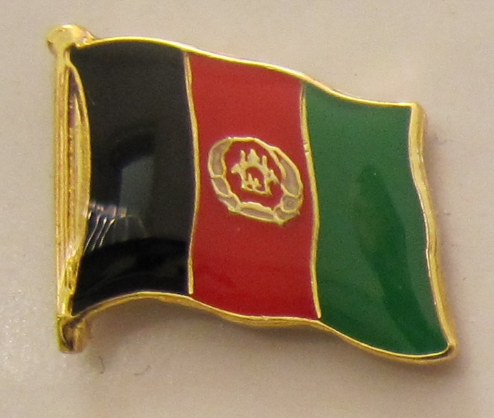 pin_flagge_afghanistan Afghanistan Pin Anstecker Flagge Fahne Nationalflagge