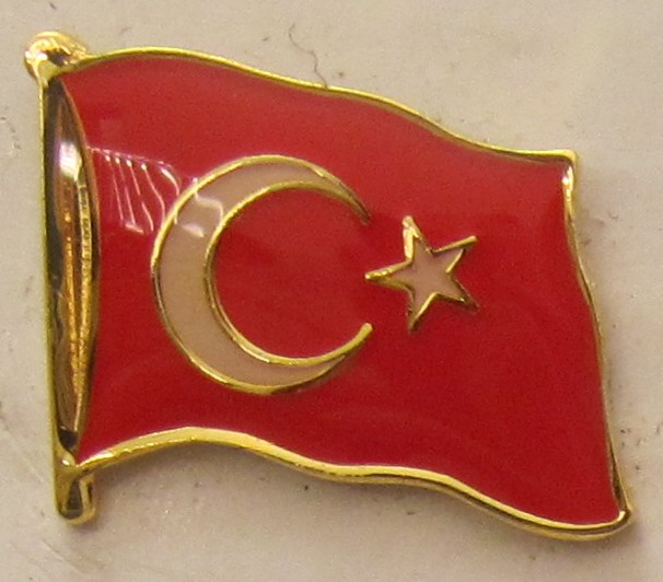 pin_flagge_tuerkei Türkei Pin Anstecker Flagge Fahne Nationalflagge