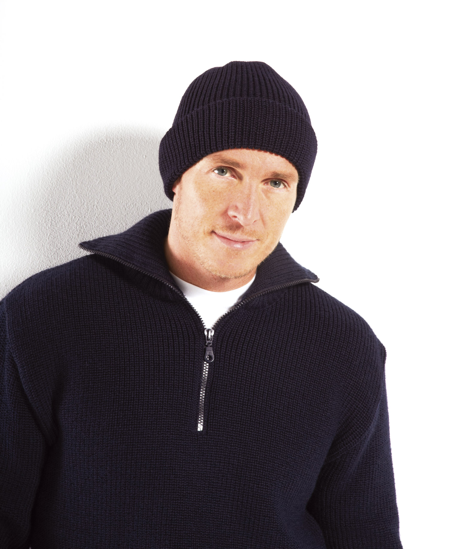 Rollmütze Schurwolle Rollmütze Schurwolle