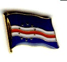 Kap Verde Pin Anstecker Flagge Fahne Nationalflagge