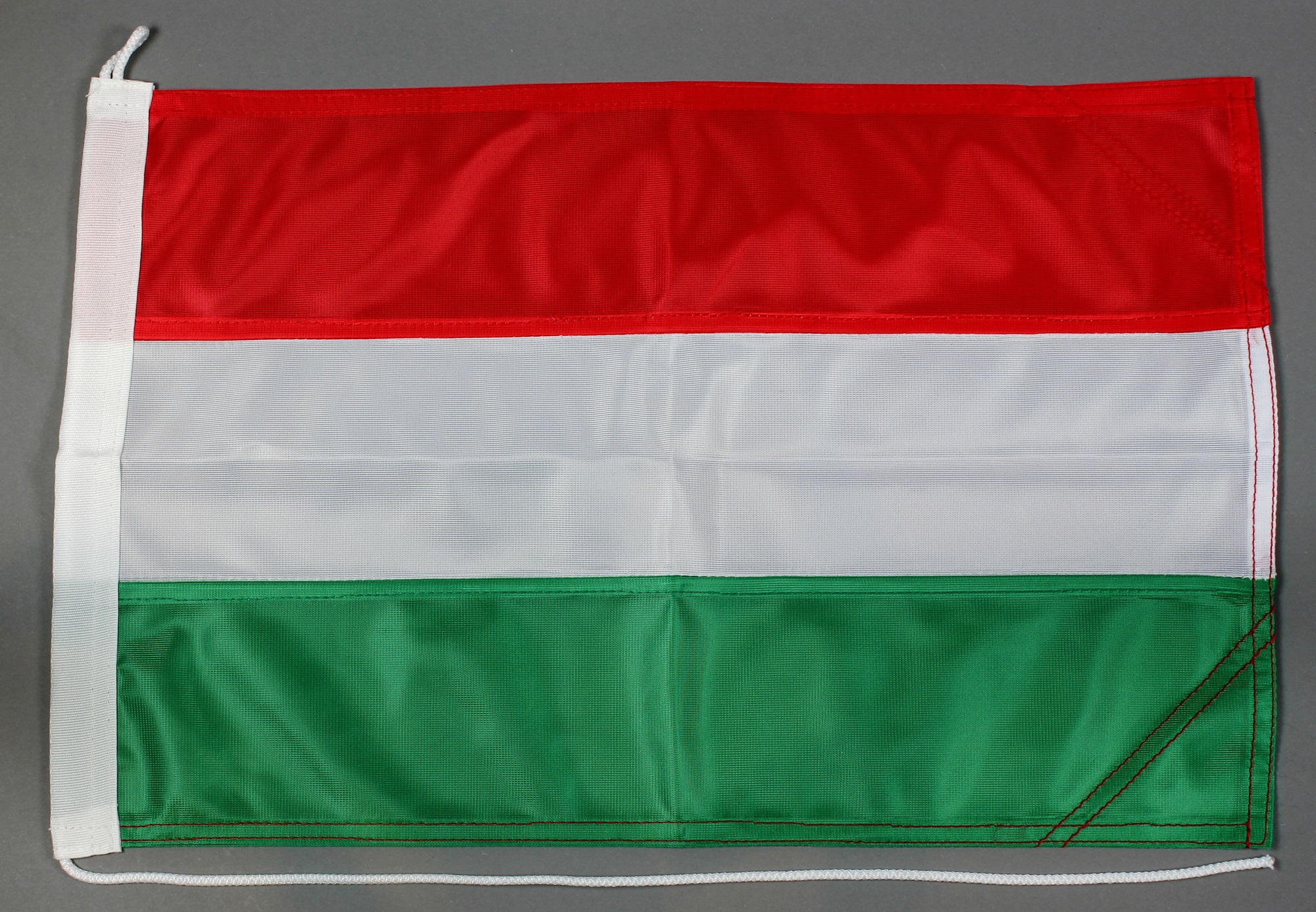 Bootsflagge Ungarn 30x45 cm Motorradflagge Bootsfahne