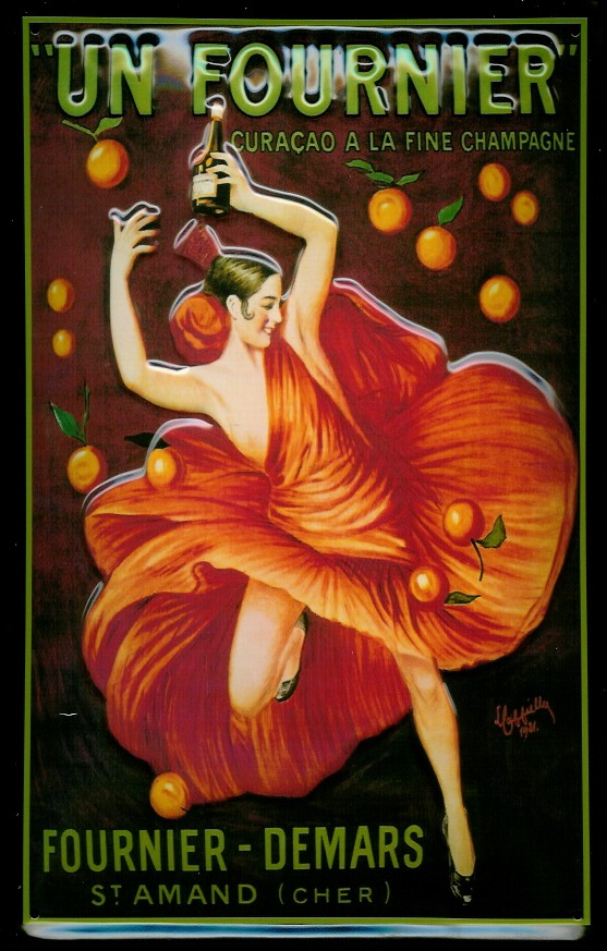 champagne-fournier-demars-blechschild