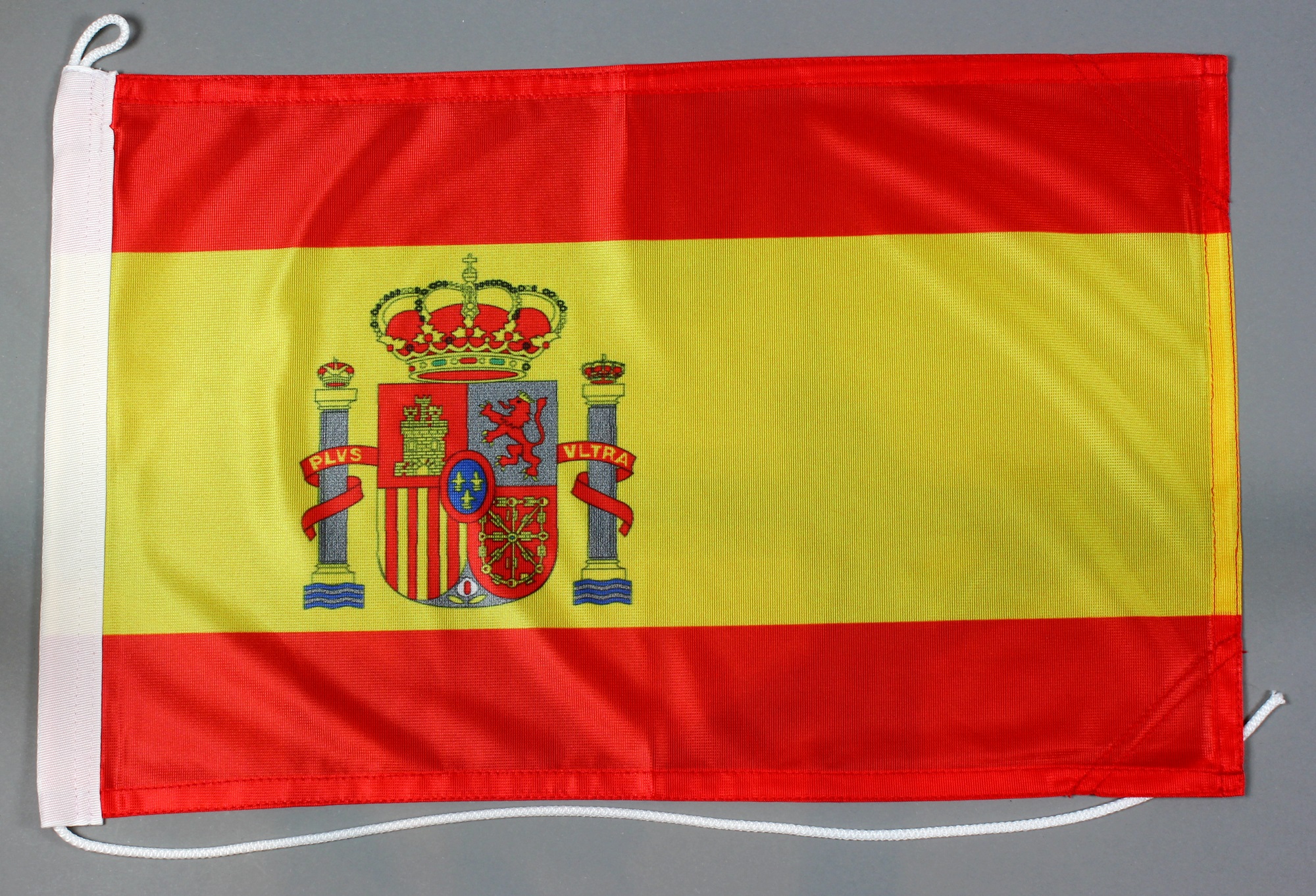 Bootsflagge Spanien 30x45 cm Motorradflagge Bootsfahne