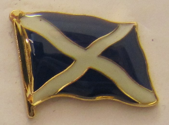pin_flagge_schottland Pin Anstecker Flagge Fahne Schottland St. Andrews Kreuz