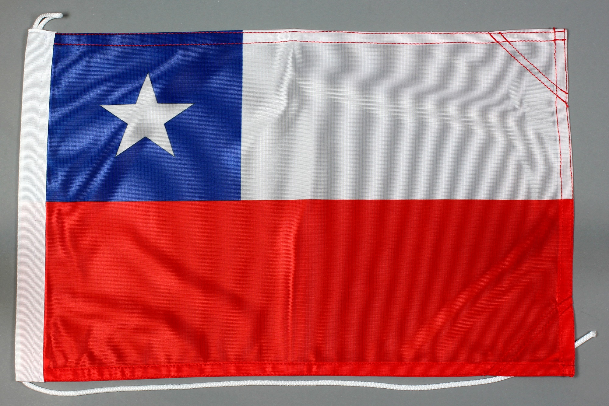 bootsflagge-30x45-chile Bootsflagge Chile 30x45 cm Motorradflagge Bootsfahne
