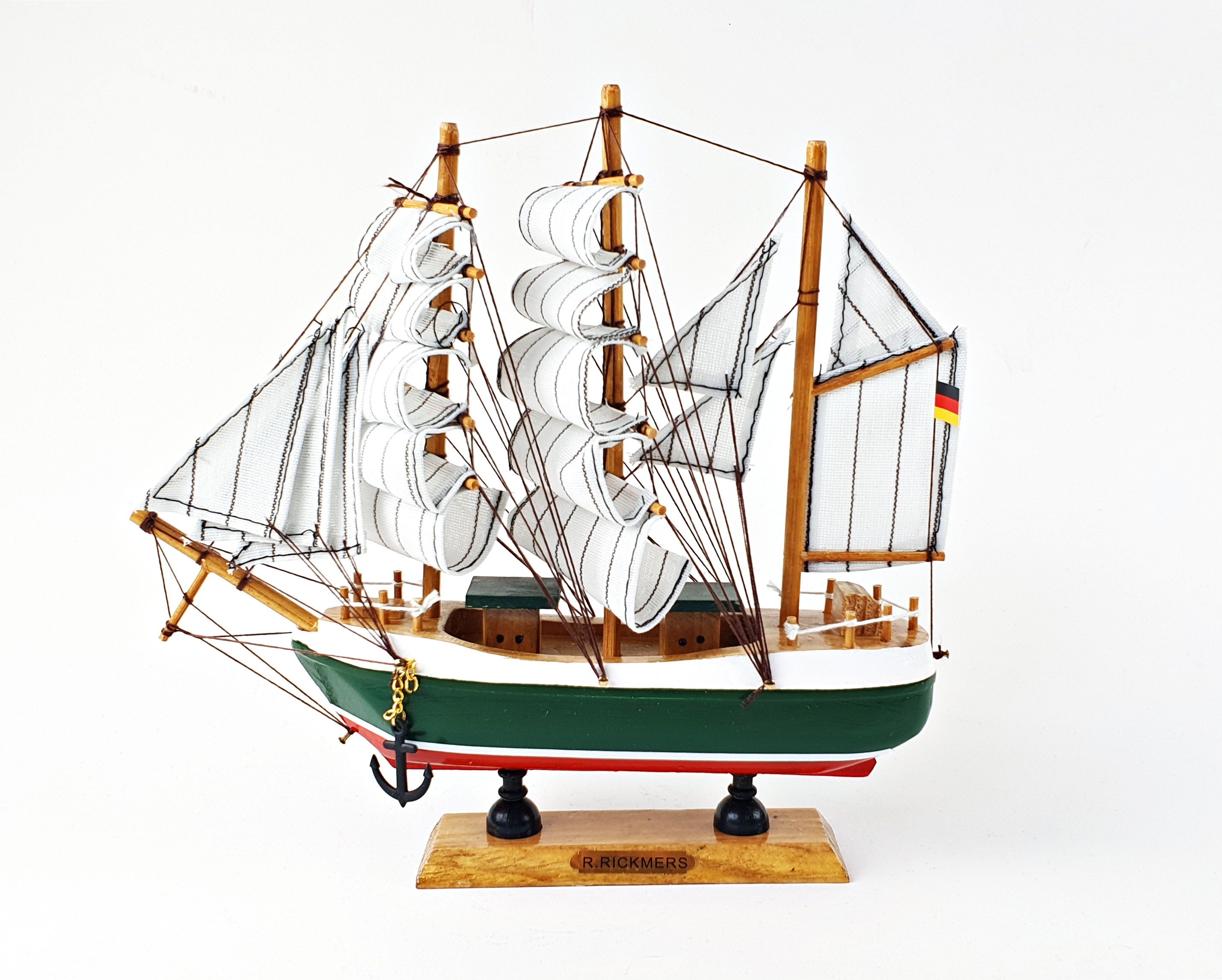 Schiffsmodell Rickmer Rickmers 24cm  Schiffsmodell Rickmer Rickmers 24cm