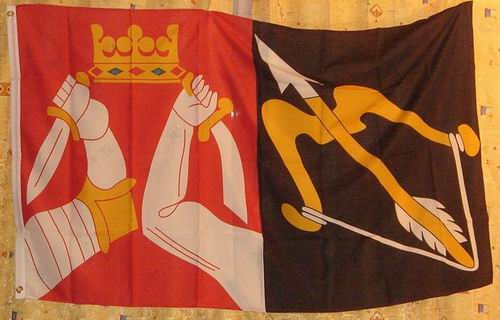 Flagge Fahne : Ost Finnland Ostfinnland Ostfinnlandflagge