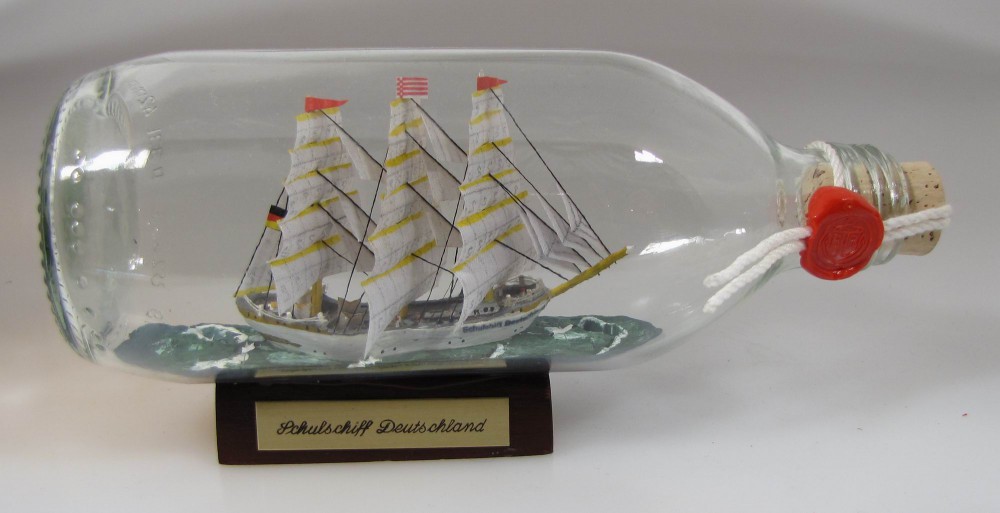 Buddelschiff Schulschiff Deutschland 330ml Buddelschiff Schulschiff Deutschland 330ml
