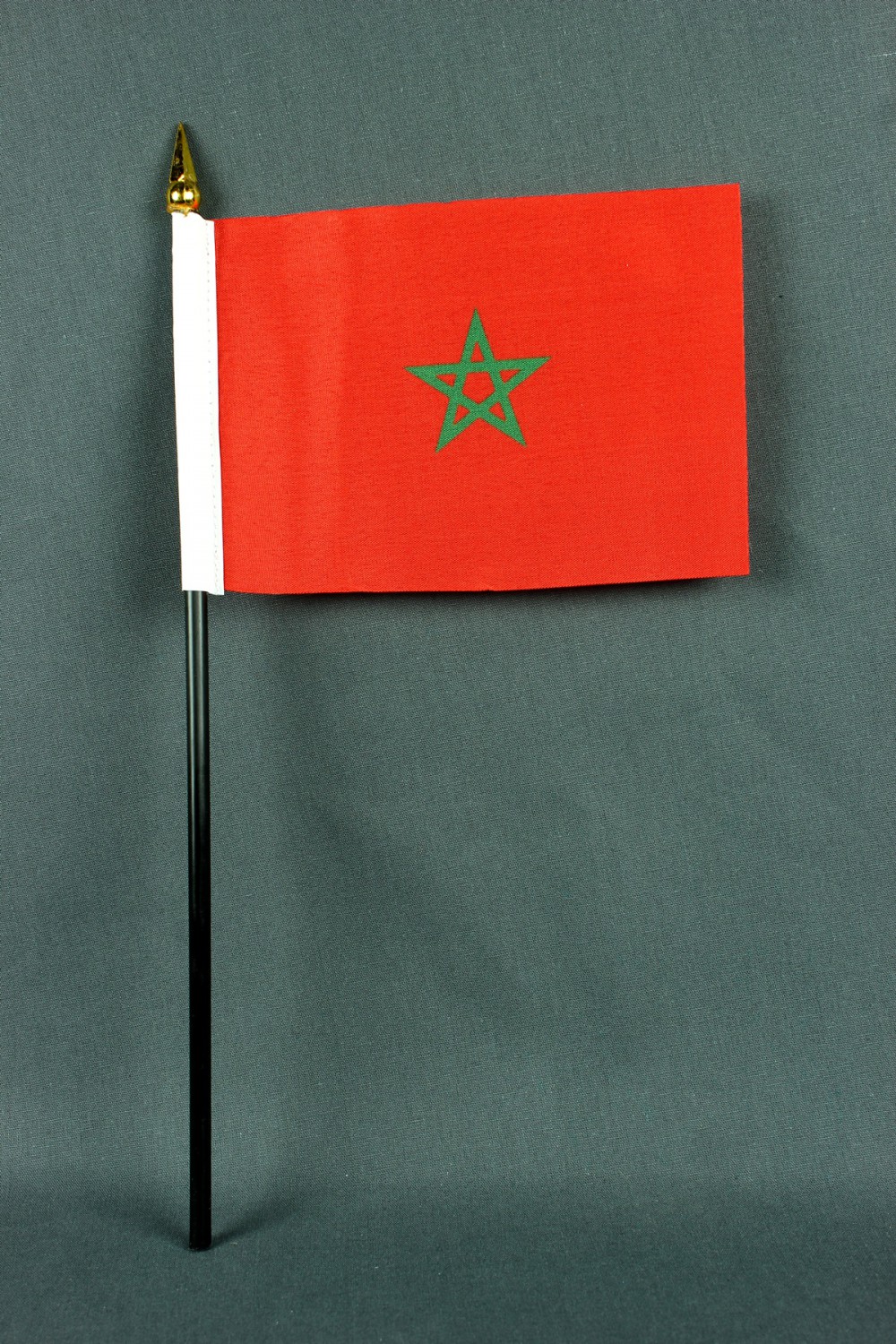 Kleine Tischflagge Marokko 10x15 cm optional mit Tischfähnchenständer