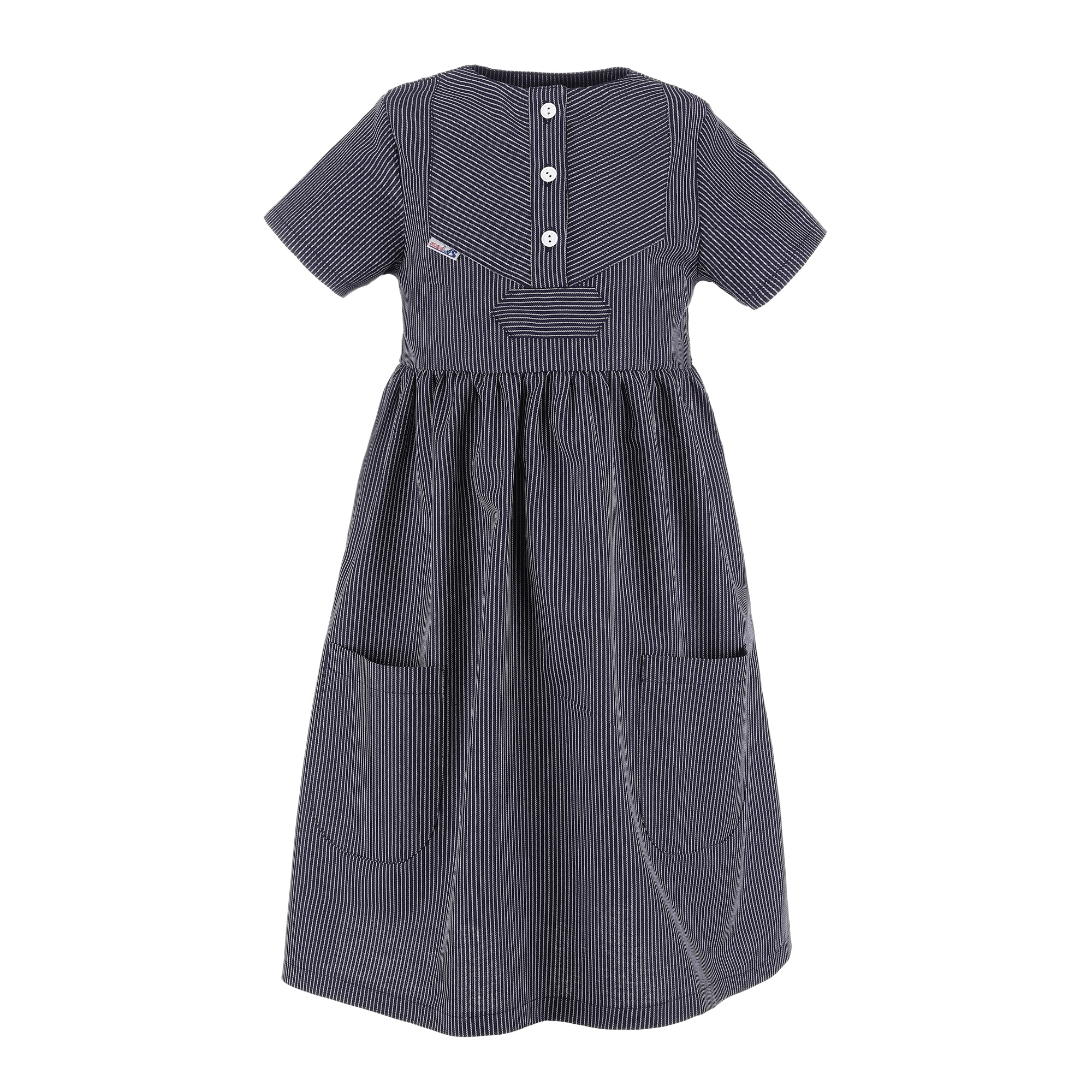 Kinder Fischerkleid schmal gestreift 1027 Kinder Fischerkleid schmal gestreift 1027